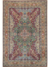 7x10 Old Persian Tabriz Masterpiece Rug -110310.