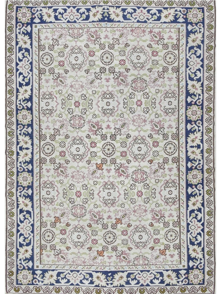 7x10 Old Turkish Bessarab Kilim Area Rug - 102389.