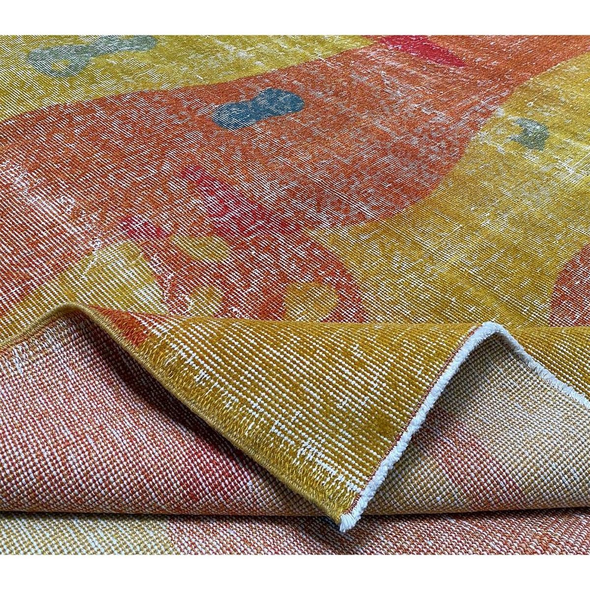 7x10 Vintage Zeki Muren Area Rug - 111138.