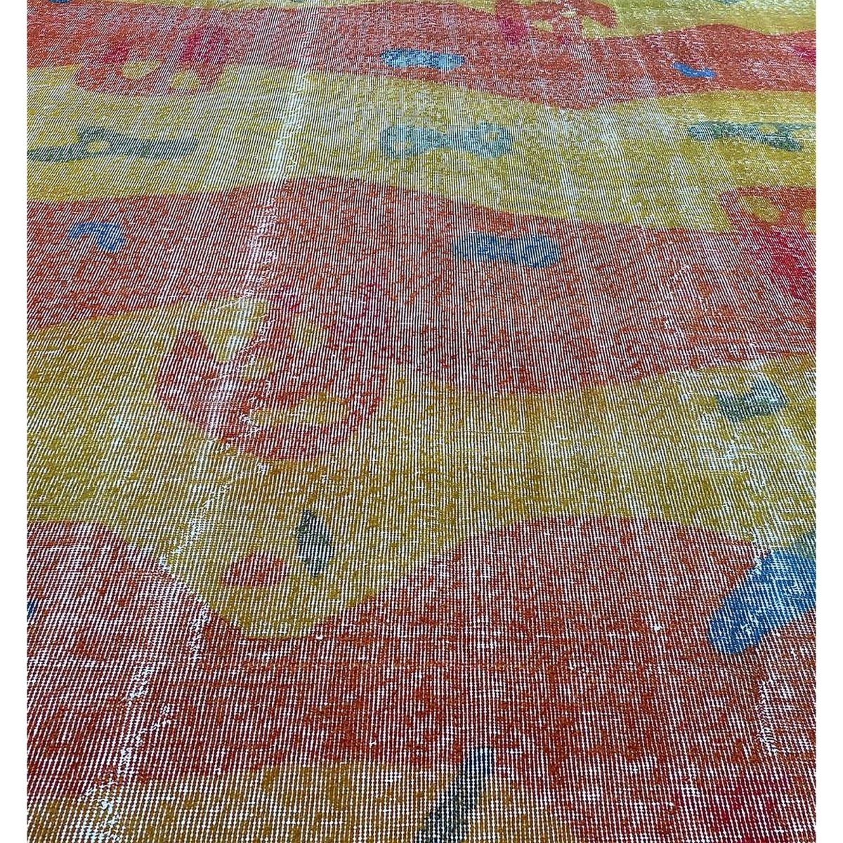 7x10 Vintage Zeki Muren Area Rug - 111138.