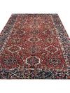 7x11 Old Persian Heriz Area Rug - 102919.