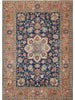 7x11 Old Persian Tabriz Area Rug - 110333.