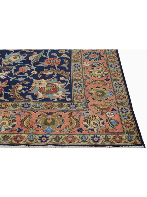 7x11 Old Persian Tabriz Area Rug - 110333.