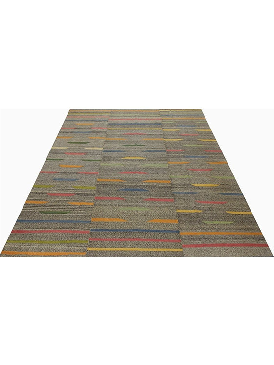 Persian Kilim Area Rug - 7.5x11.1 - Multi - 109909.