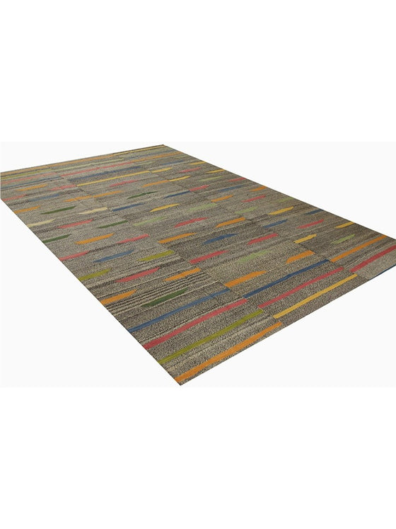 Persian Kilim Area Rug - 7.5x11.1 - Multi - 109909.