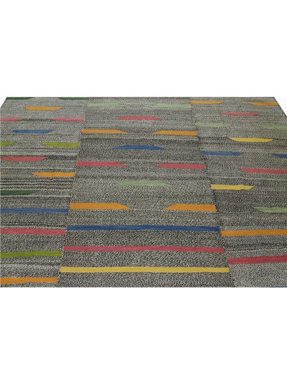 Persian Kilim Area Rug - 7.5x11.1 - Multi - 109909.