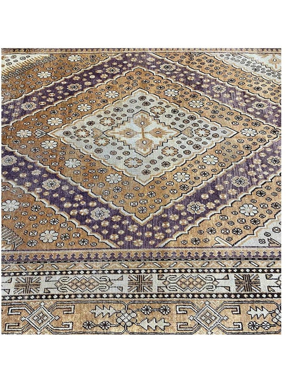 7x13 Antique Persian Khotan Area Rug - 600814.