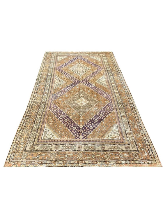 7x13 Antique Persian Khotan Area Rug - 600814.