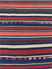 7x7 Old Persian Kilim Rug – 110983.