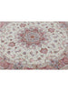 7x7 Round Persian Tabriz Area Rug - 600818.