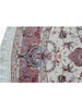 7x7 Round Persian Tabriz Area Rug - 600818.