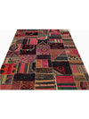 Multi Persian Patchwork Area Rug - 7.1x8.0 - 109228.