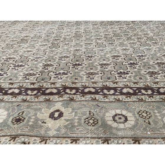 7x9 Antique Turkish Sivas Area Rug - 111165.