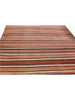 7'3 x 8'10 Old Persian Kilim Area Rug - 110679.