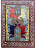 7x9 Old Russian Kazak Area Rug - 109365.