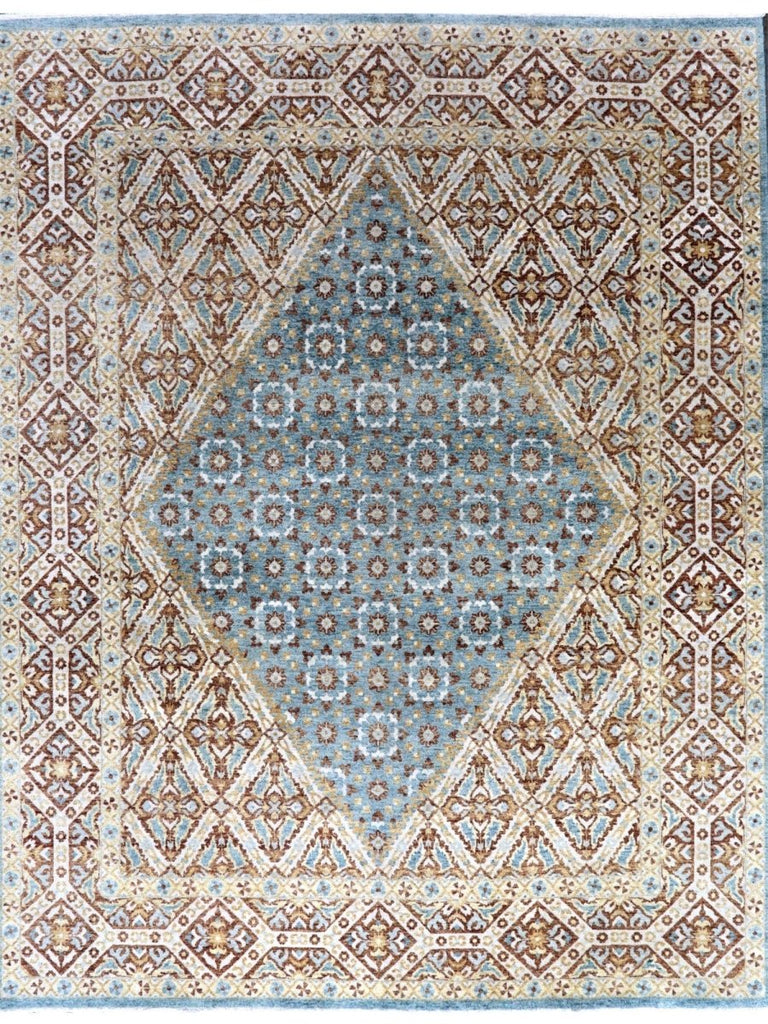 8x10 Indian Agra Area Rug – 108145.