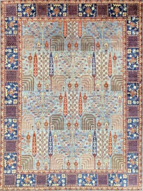 8x10 Persian Bijar Area Rug - 500910.