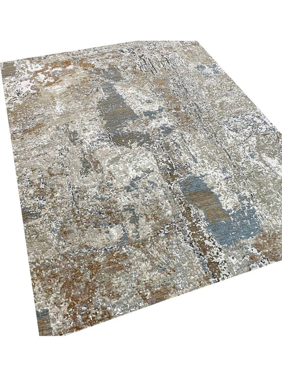 8x10 Modern Abstract Area Rug - 501456.