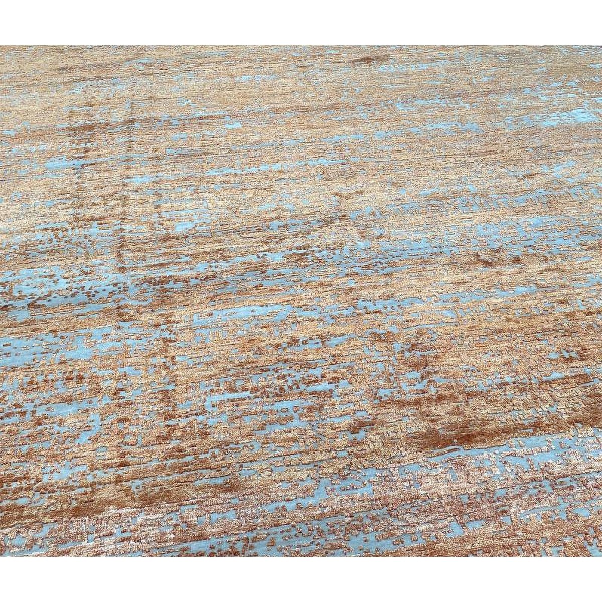 8x10 Size Rug Example 8x10 Modern Abstract Rug - Hand- Knotted Wool Rug – RenCollection