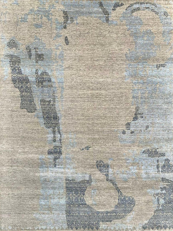 8x10 Modern Abstract Area Rug - 502594.