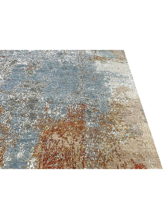 8x10 Modern Abstract Area Rug - 502602.