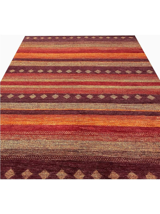 8x10 Modern Tribal Area Rug - 501748.