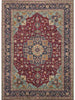 8x10 Old Persian Tabriz Masterpiece Rug - 110350.