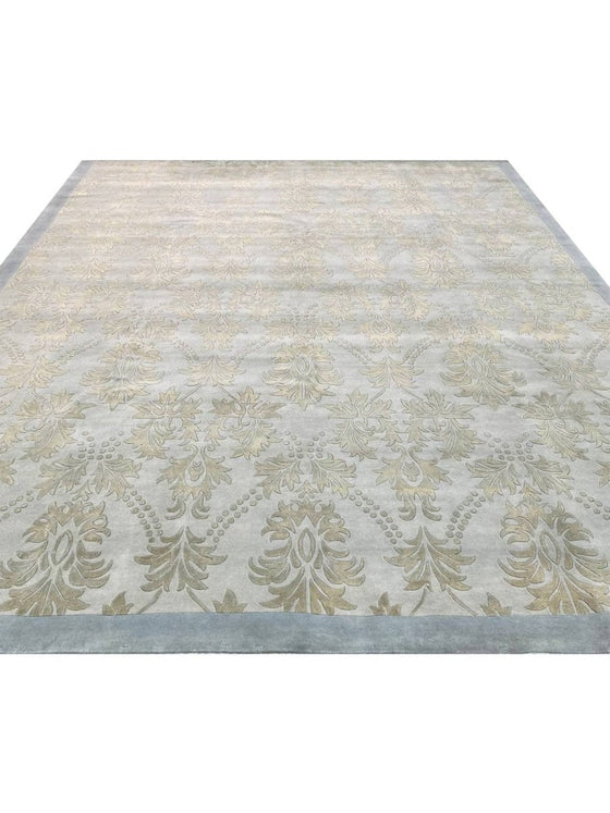 8x10 Transitional Tibetan Area Rug - 108332.