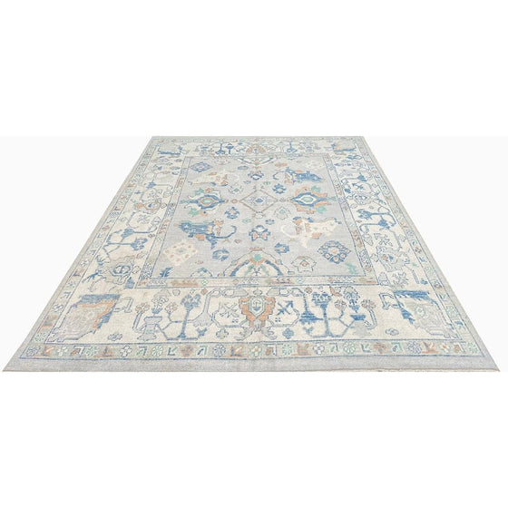 8x10 Turkish Oushak Area Rug - 111104.