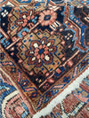 8x11 Antique Persian Heriz Area Rug -109057.