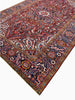 8x11 Antique Persian Heriz Area Rug - 109849.