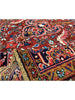 8x11 Antique Persian Heriz Area Rug - 109849.