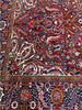 8x11 Antique Persian Heriz Area Rug - 109849.