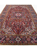 8x11 Antique Persian Heriz Area Rug - 109849.