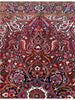 8x11 Antique Persian Heriz Area Rug - 109849.