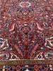 8x11 Antique Persian Heriz Area Rug - 109849.