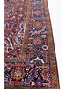 8x11 Antique Persian Heriz Area Rug - 109849.