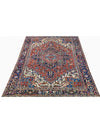 8x11 Antique Persian Heriz Area Rug - 109854.