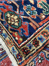 8x11 Antique Persian Heriz Area Rug - 109854.