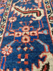 8x11 Antique Persian Heriz Area Rug - 111016.