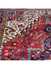 8x11 Old Persian Heriz Area Rug - 103657.
