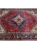 8x11 Old Persian Heriz Area Rug - 103657.