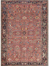 8x11 Old Persian Heriz Area Rug - 110336.