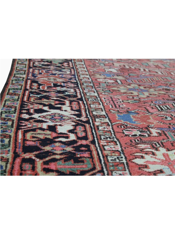 8x11 Old Persian Heriz Area Rug - 110336.