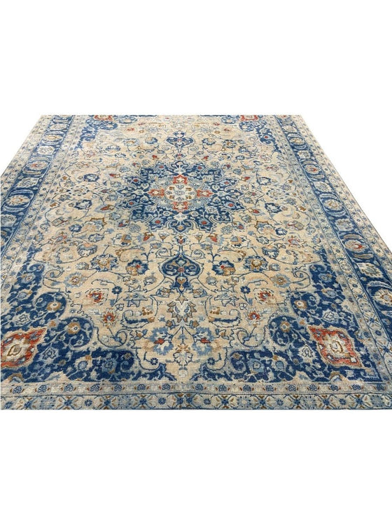 8x11 Old Persian Mashad Area Rug - 103927.