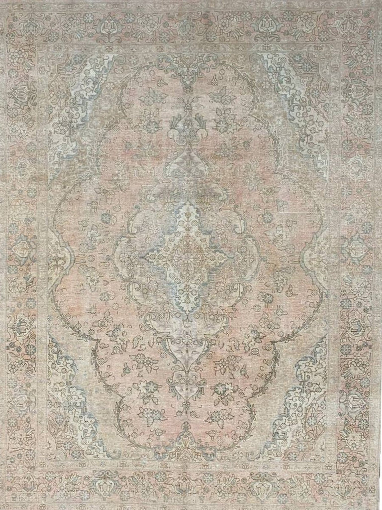8x11 Old Persian Tabriz Area Rug - 104696.