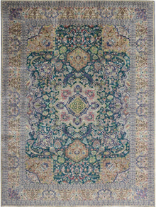  8x11 Old Persian Tabriz Area Rug – 110533.