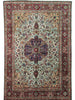 8x11 Old Persian Tabriz Area Rug - 110583.