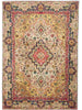 8x11 Old Persian Tabriz Area Rug - 110825.