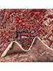 8x12 Old Persian Heriz Area Rug - 101220.